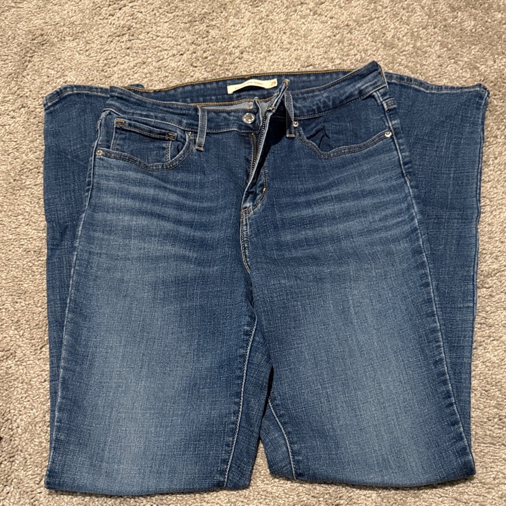 Levi's Women's Skinny Jeans - Dark Blue